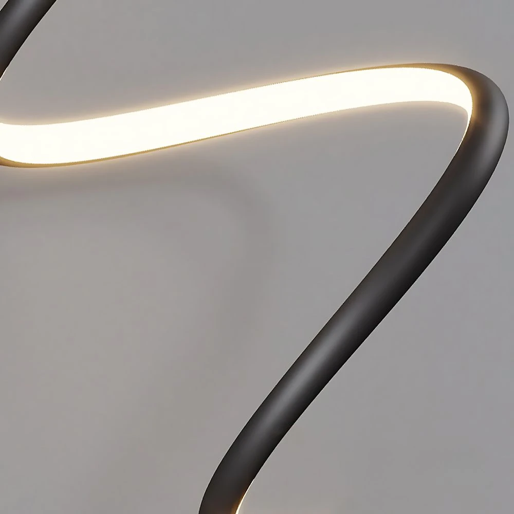 Toolight SIENINIS ŠVIESTUVAS LED LHJ061-W Juodas