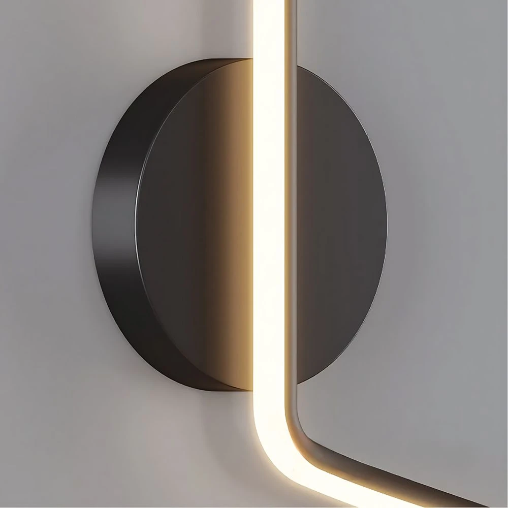 Toolight SIENINIS ŠVIESTUVAS LED LHJ061-W Juodas
