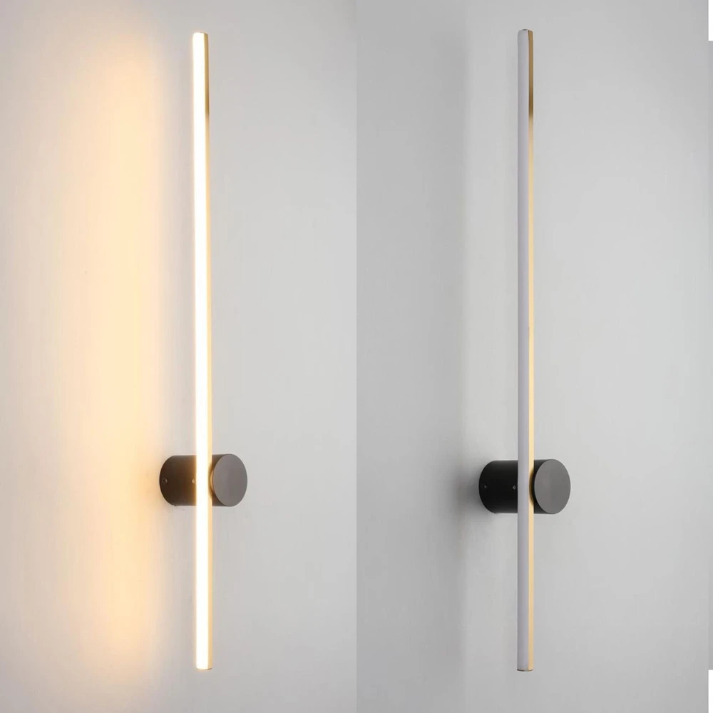 Toolight SIENINIS ŠVIESTUVAS LED LHJ062-W Juodas GOLD