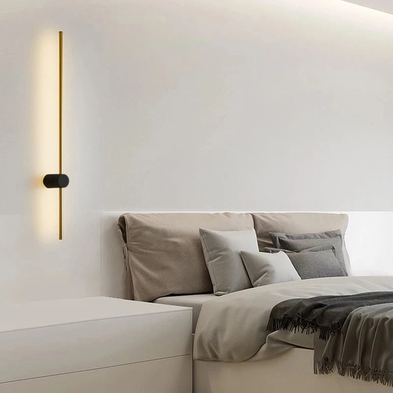 Toolight SIENINIS ŠVIESTUVAS LED LHJ062-W Juodas GOLD