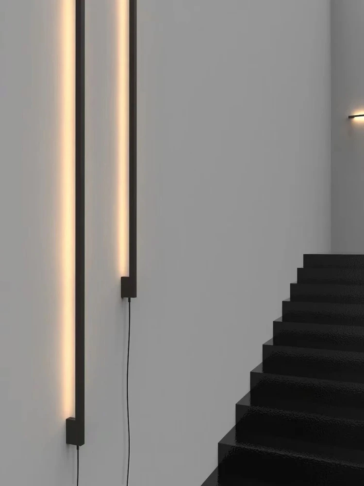 Toolight SIENINIS ŠVIESTUVAS LED LHJ066-W 150cm Juodas