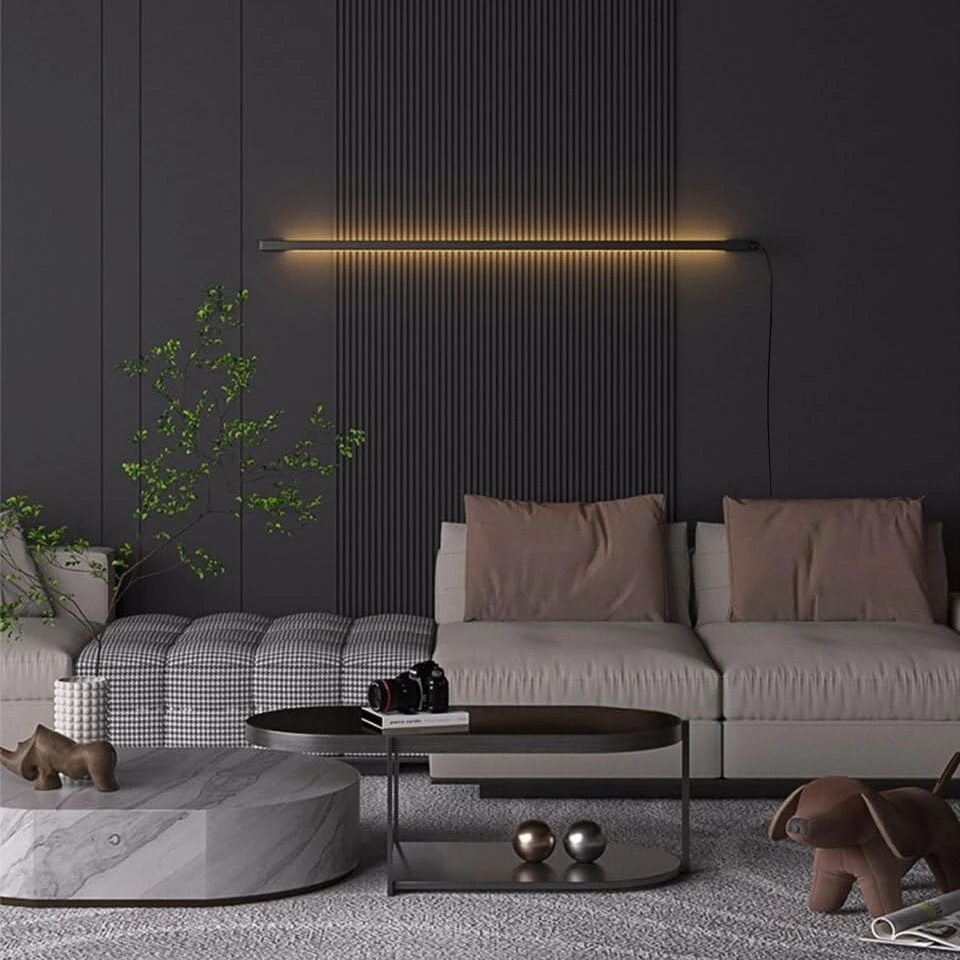 Toolight SIENINIS ŠVIESTUVAS LED LHJ066-W 150cm Juodas