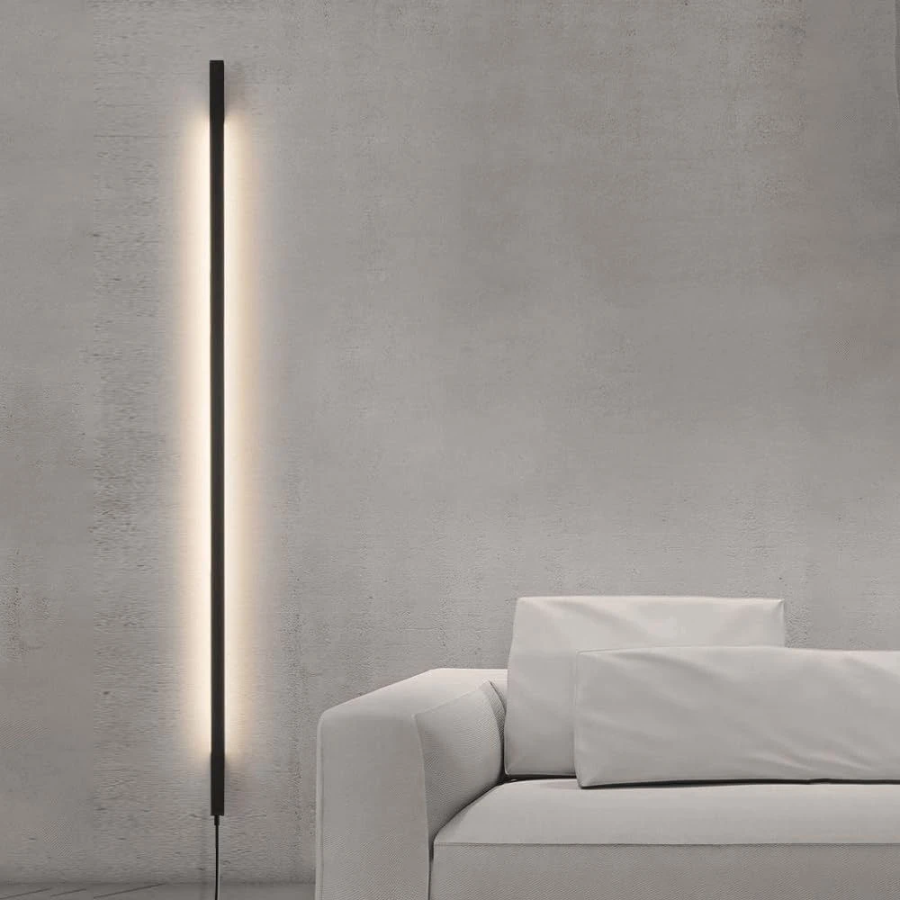 Toolight SIENINIS ŠVIESTUVAS LED LHJ066-W 150cm Juodas