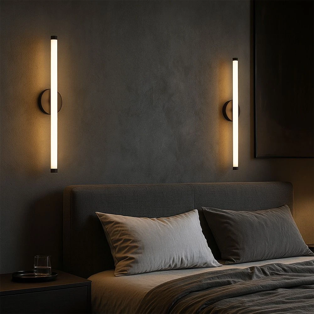Toolight SIENINIS ŠVIESTUVAS LED LHJ069-W Juodas