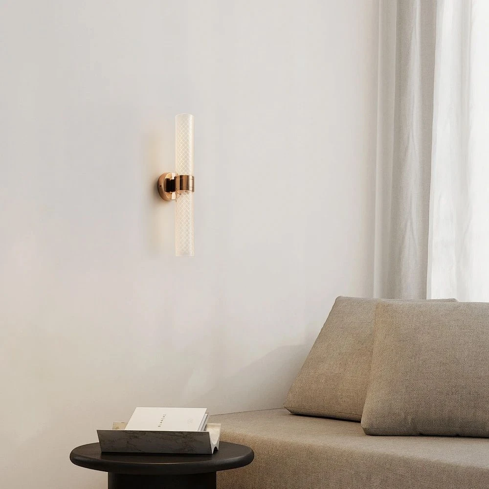 Toolight SIENINIS ŠVIESTUVAS LED LHJ070-W GOLD
