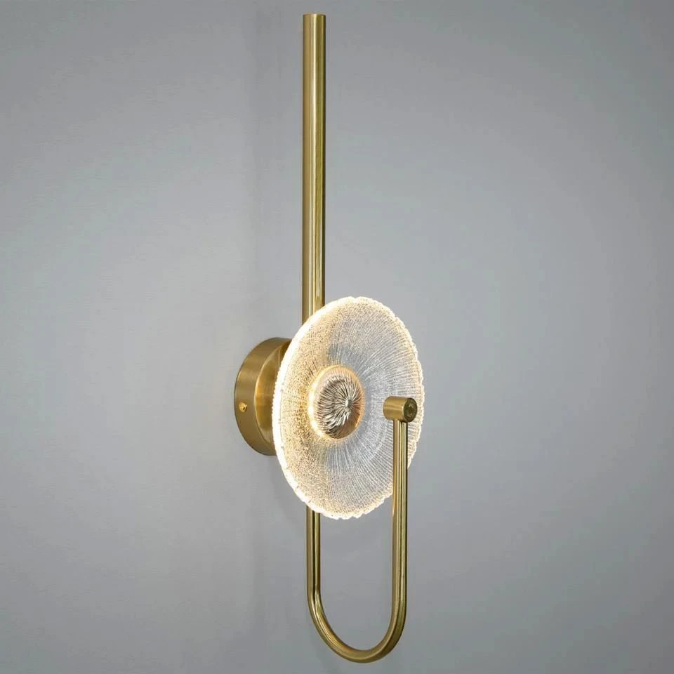 Toolight SIENINIS ŠVIESTUVAS LED LHJ072-W BRUSH GOLD