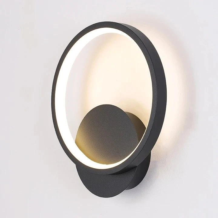 Toolight SIENINIS ŠVIESTUVAS LED LHJ081-W Juodas