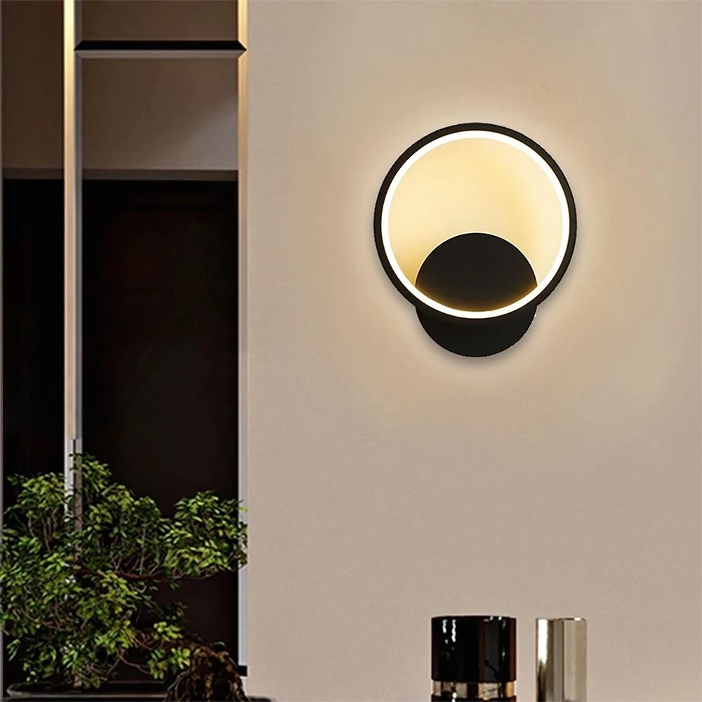 Toolight SIENINIS ŠVIESTUVAS LED LHJ081-W Juodas