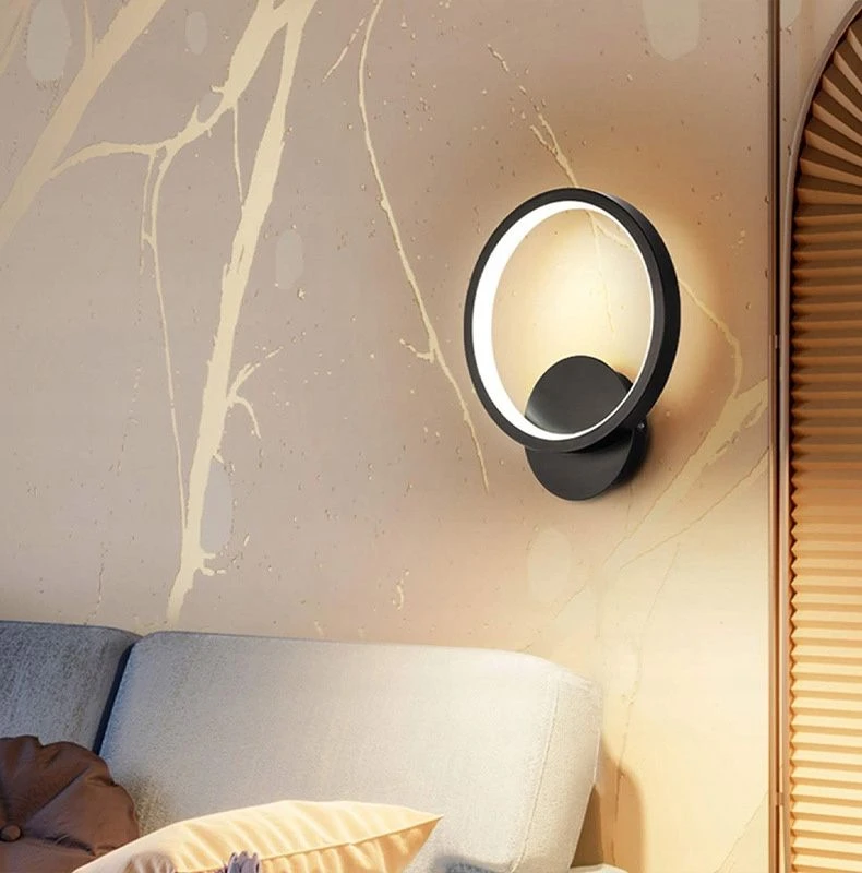 Toolight SIENINIS ŠVIESTUVAS LED LHJ081-W Juodas