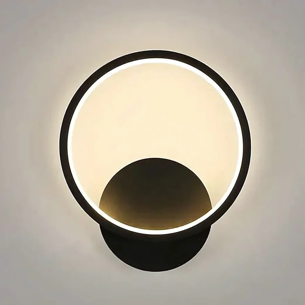 Toolight SIENINIS ŠVIESTUVAS LED LHJ081-W Juodas