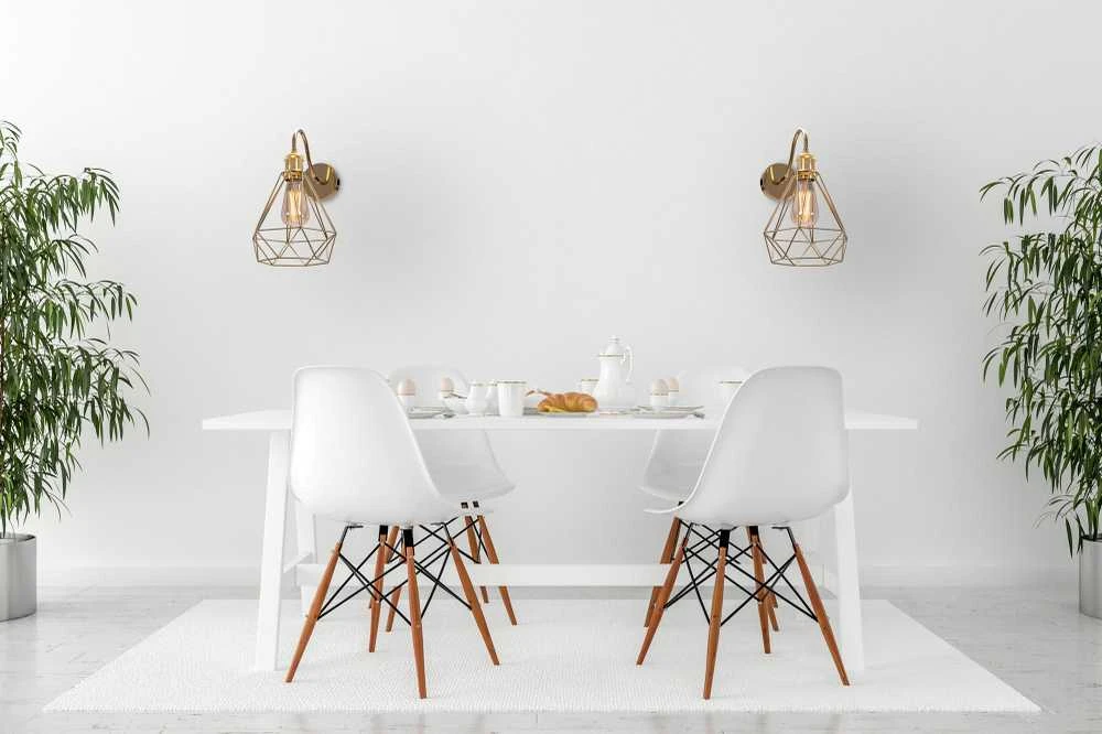 Toolight Sieninis šviestuvas Loft Juodas Auksas 392229