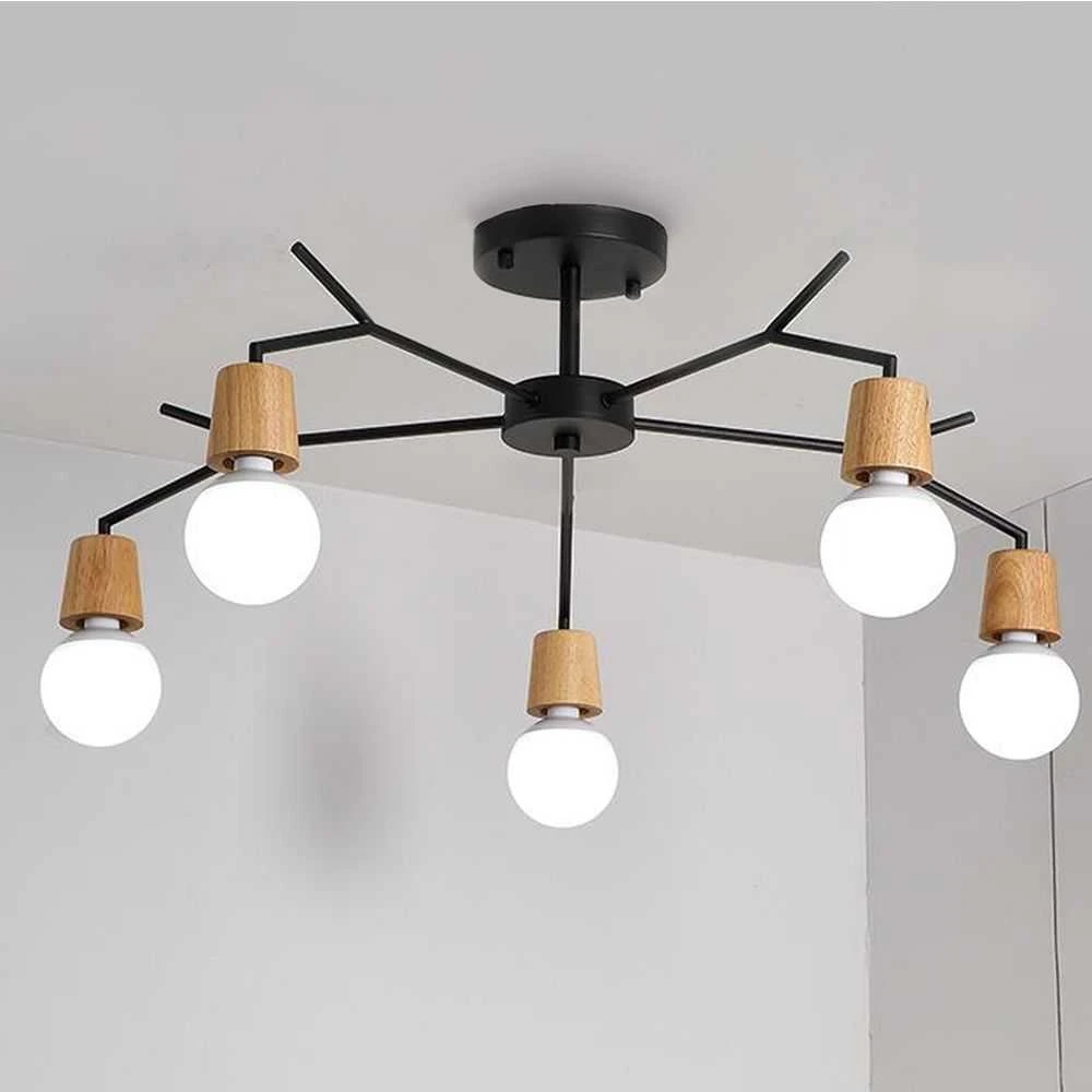 Lubinis šviestuvas Toolight Skandinavijos lubų lempa Metal APP694-5C