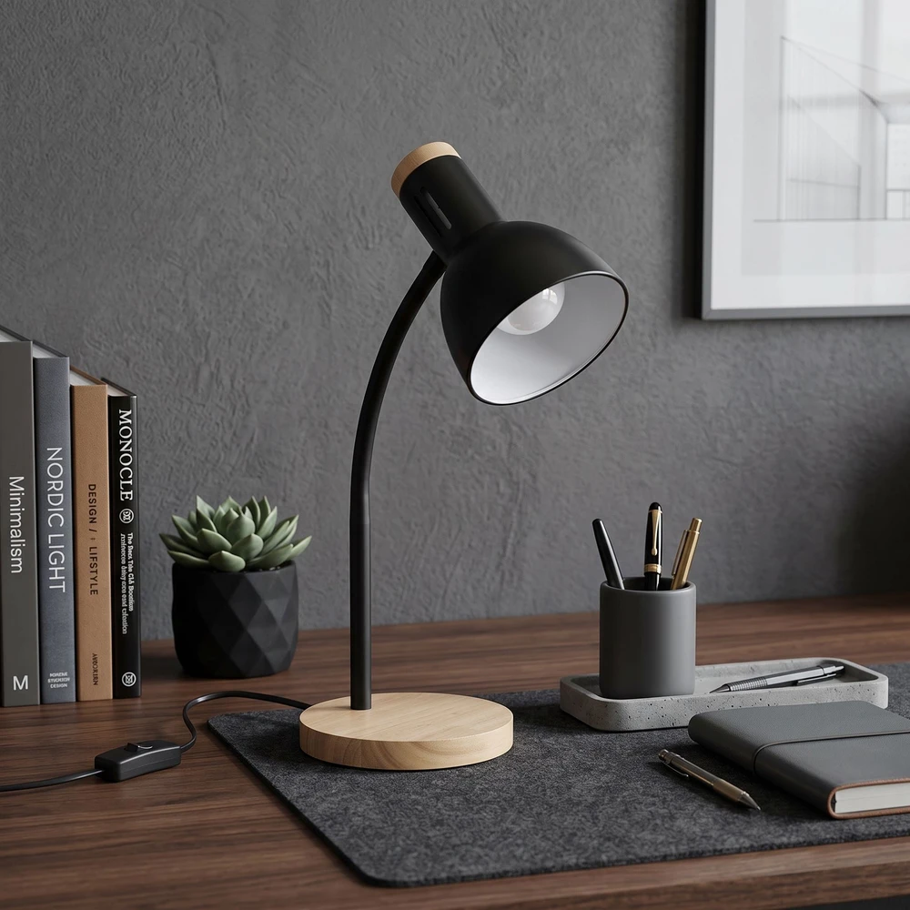 Toolight Stalinė Lempa Jnh046-1t Juodas