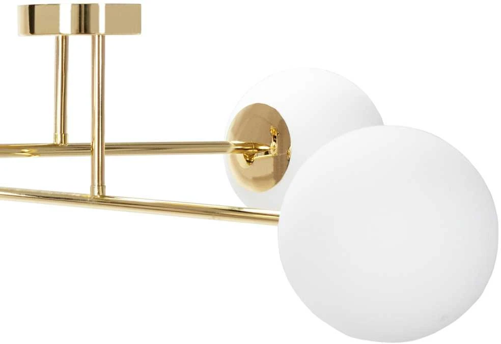 Toolight Stiklo sferos lubinis šviestuvas APP1248-4CP Gold
