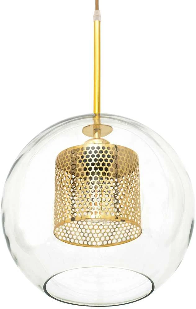 Pakabinamas šviestuvas Toolight Stiklo šviestuvas Gold Loft APP554-1CP 20cm