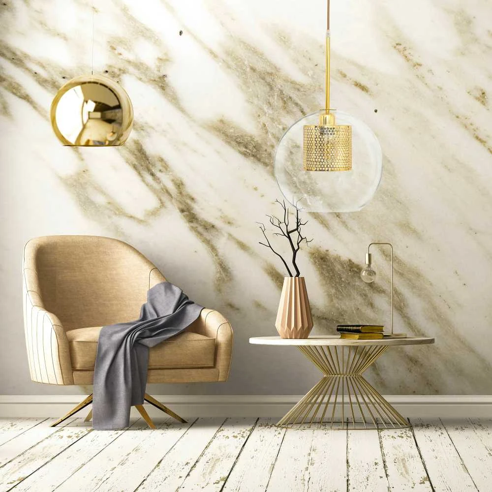 Pakabinamas šviestuvas Toolight Stiklo šviestuvas Gold Loft APP554-1CP 20cm