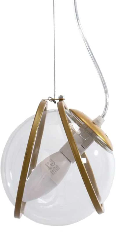Pakabinamas šviestuvas Toolight Šviestuvas APP1089-1CP GOLD TRANSPARENT