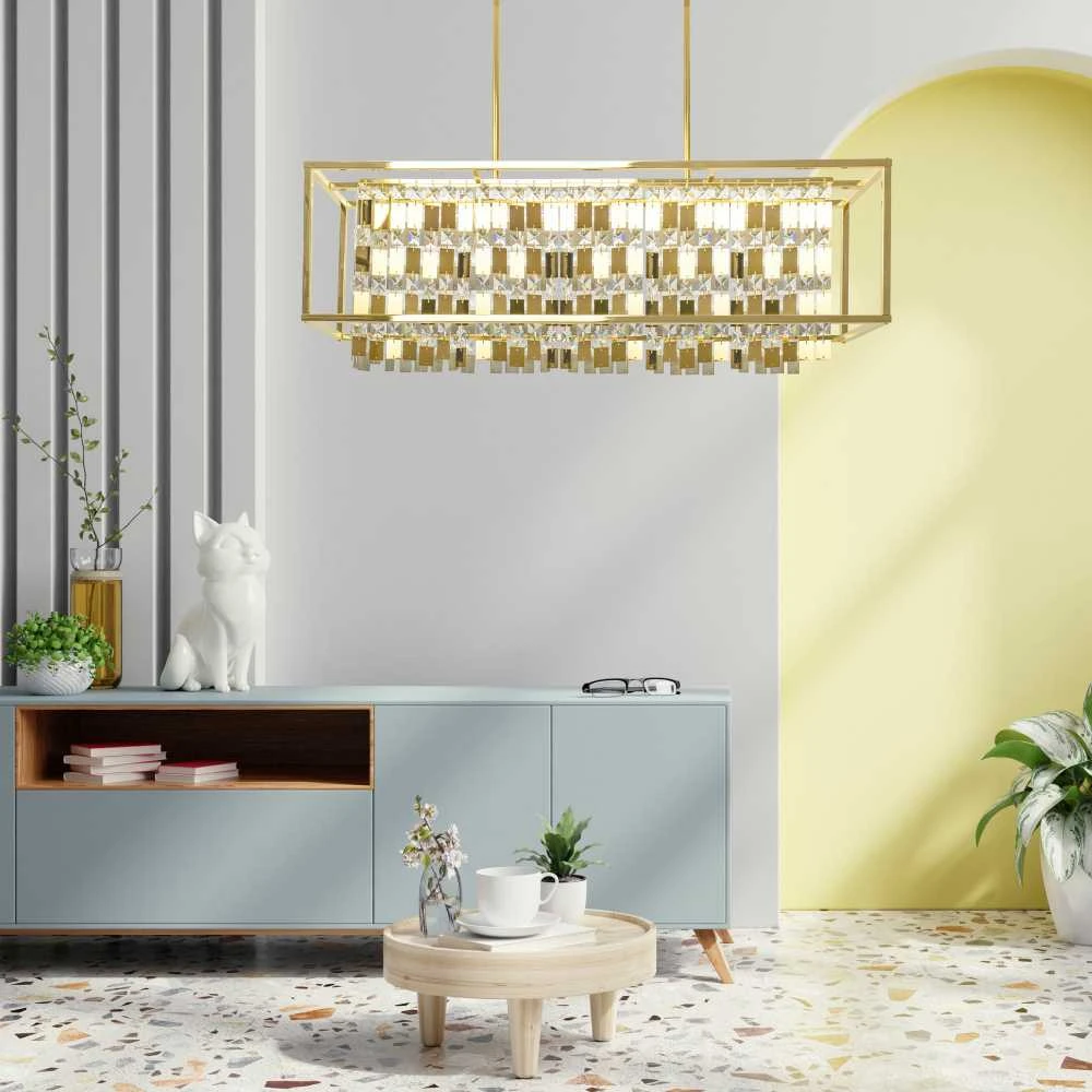 Pakabinamas šviestuvas Toolight Šviestuvas APP1113-4CP Gold
