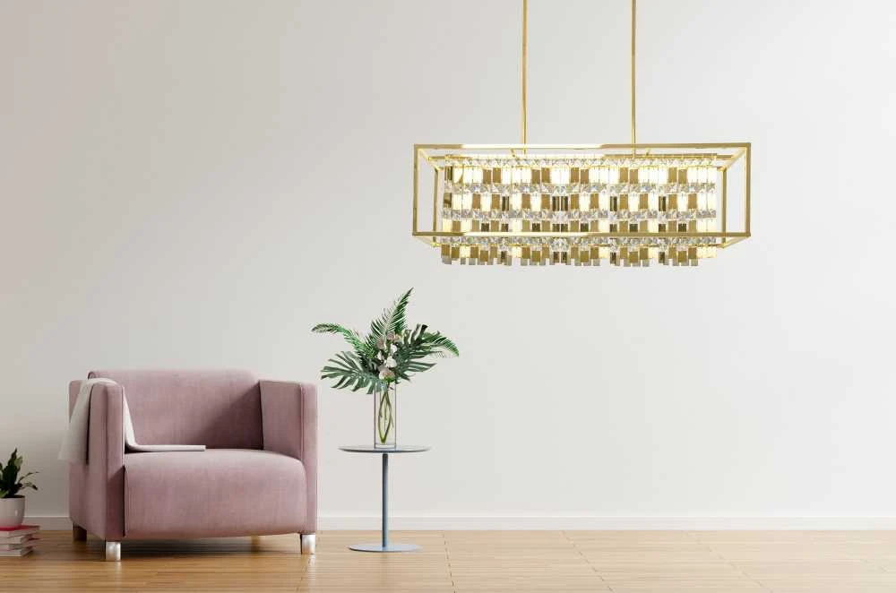 Pakabinamas šviestuvas Toolight Šviestuvas APP1113-4CP Gold