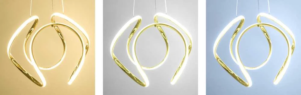 Pakabinamas šviestuvas Toolight Šviestuvas APP386-CP Gold