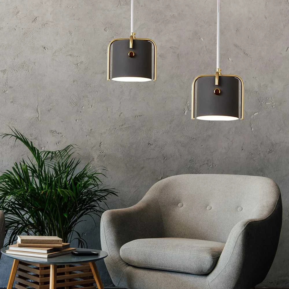 Pakabinamas šviestuvas Toolight Šviestuvas APP934-1CP Elegent Juodas