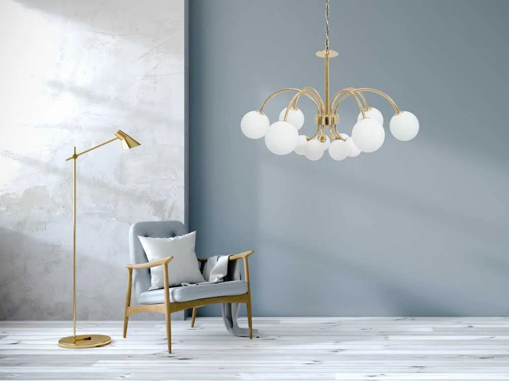 Pakabinamas šviestuvas Toolight Šviestuvas APP962-12CP GOLD