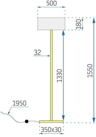 Toolight Šviestuvas APP966-3F
