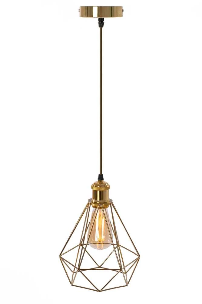 Pakabinamas šviestuvas Toolight Šviestuvas DIAMENT Light Gold 392197