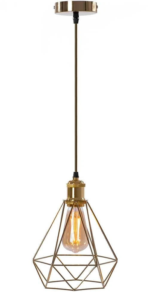 Pakabinamas šviestuvas Toolight Šviestuvas DIAMENT Light Gold 392197