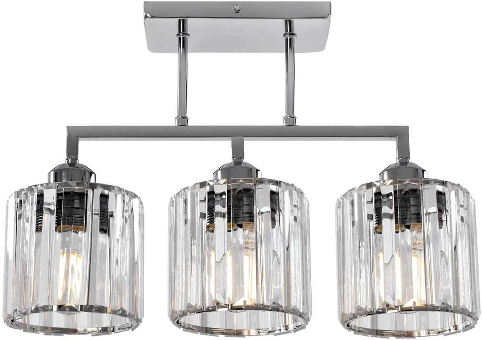 Pakabinamas šviestuvas Toolight Šviestuvas GLAMOUR CHROM 3xE27 392228