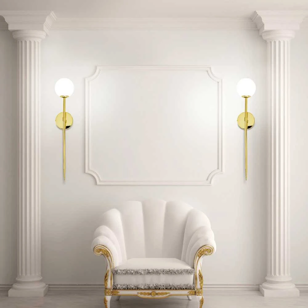 Sieninis šviestuvas Toolight Šviestuvas Gold 75cm APP580-1W