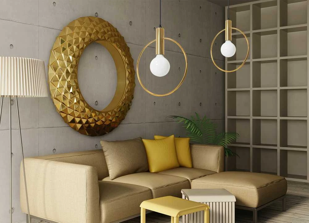 Pakabinamas šviestuvas Toolight Šviestuvas Gold APP485-1CP