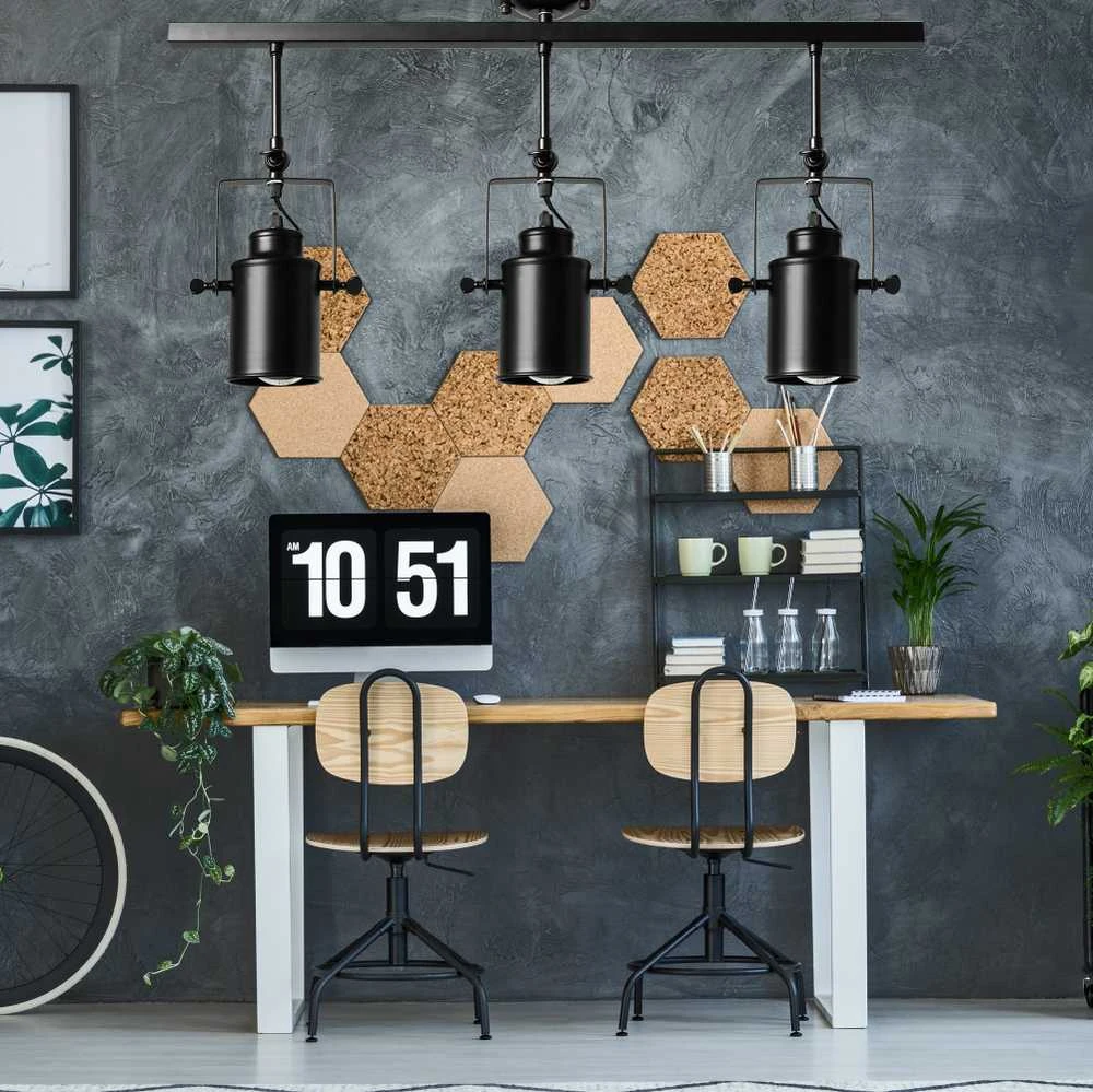 Pakabinamas šviestuvas Toolight šviestuvas Juodas E27 APP487-3C