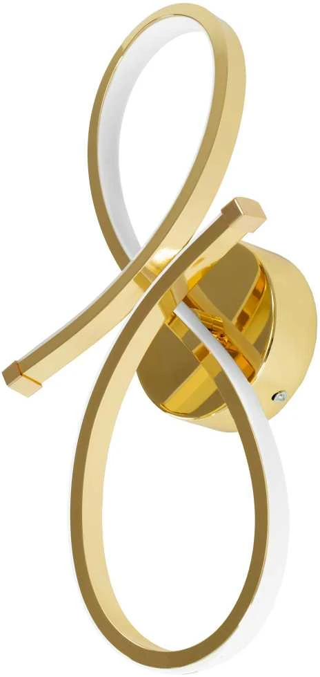 Sieninis šviestuvas Toolight Šviestuvas LED APP1051-W Gold