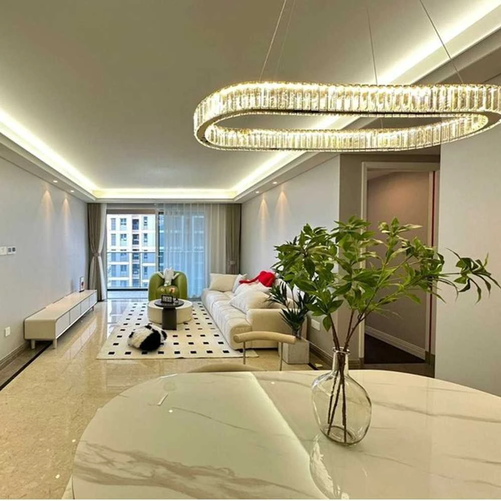 Pakabinamas šviestuvas Toolight Šviestuvas LED APP1508-CP BRUSH GOLD