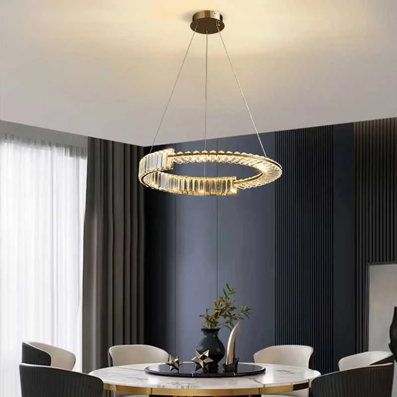 Pakabinamas šviestuvas Toolight Šviestuvas LED APP1526-CP40 GOLD
