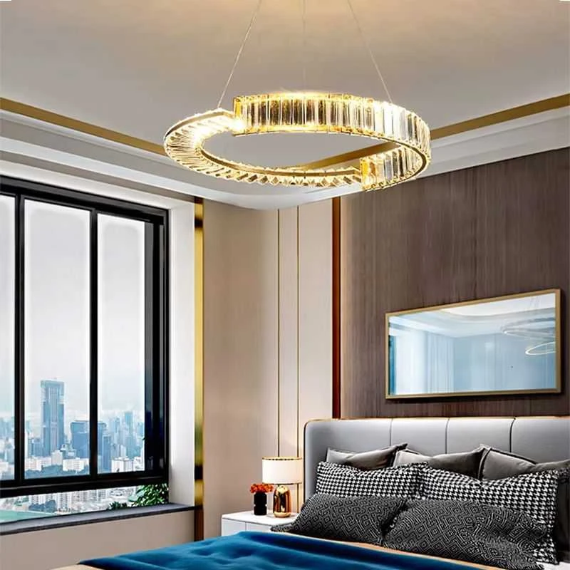 Pakabinamas šviestuvas Toolight Šviestuvas LED APP1528-CP60 GOLD