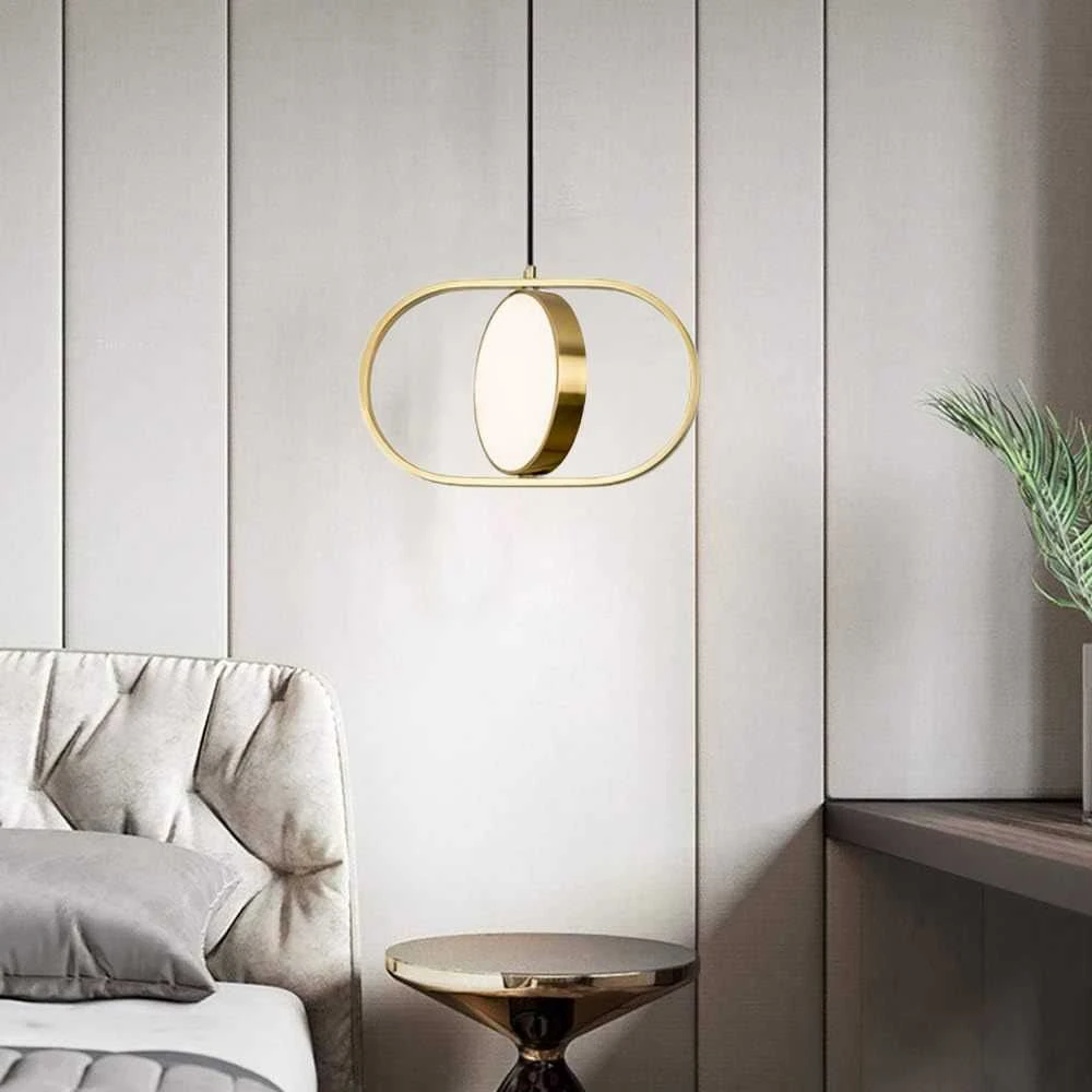 Pakabinamas šviestuvas Toolight šviestuvas LED APP1555-CP Gold