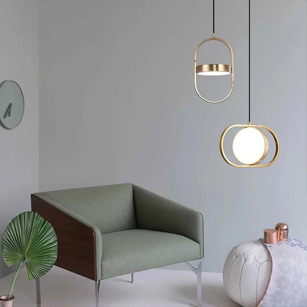 Pakabinamas šviestuvas Toolight šviestuvas LED APP1555-CP Gold