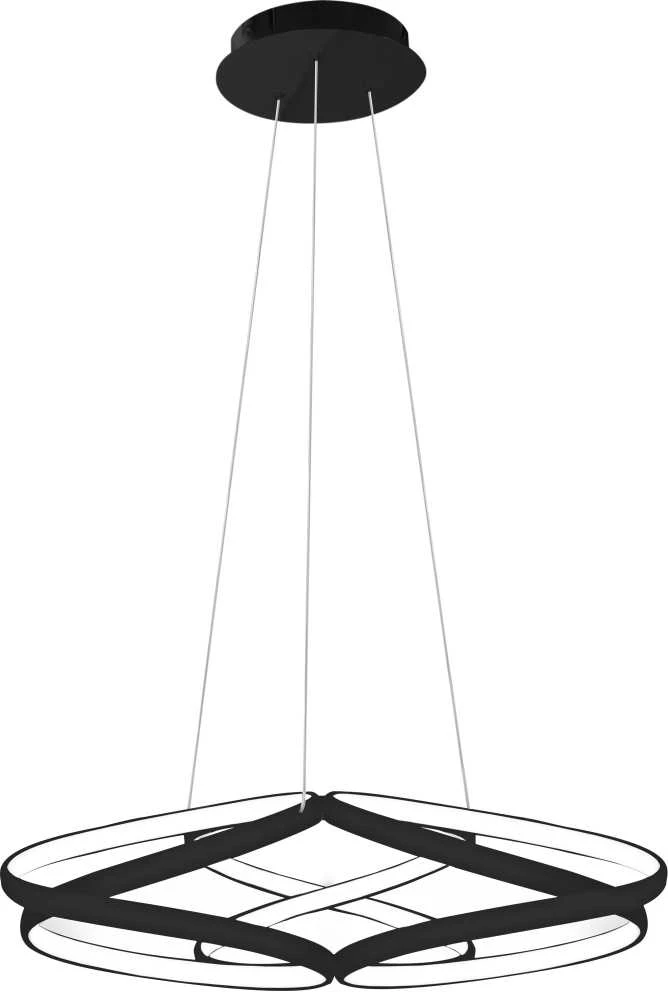 Pakabinamas šviestuvas Toolight šviestuvas LED APP793-CP Juodas FLAT