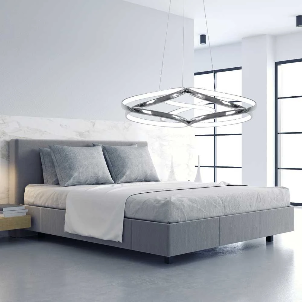 Pakabinamas šviestuvas Toolight šviestuvas LED APP795-CP Flat Chrom