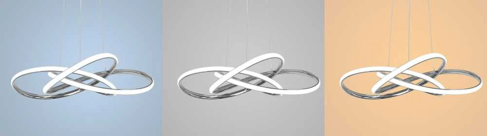 Pakabinamas šviestuvas Toolight šviestuvas LED APP816-CP Node Chrom