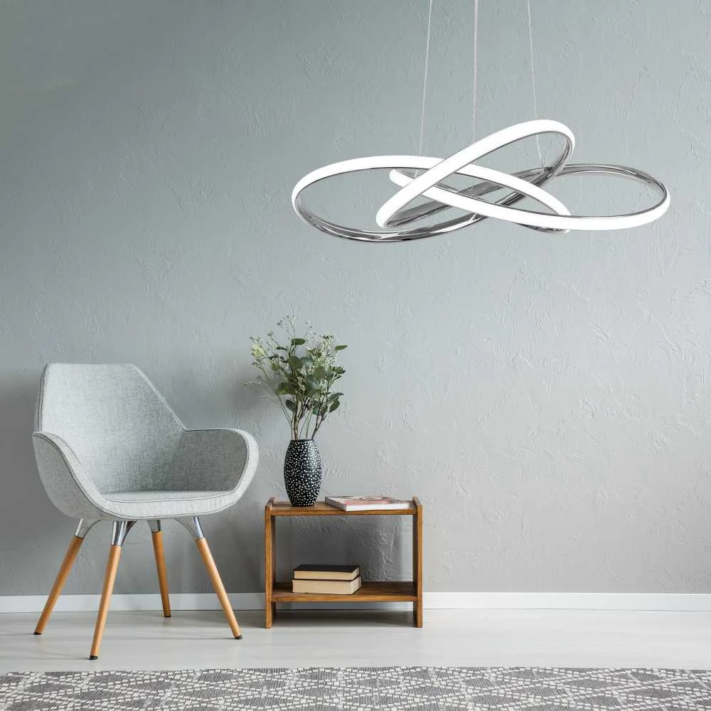 Pakabinamas šviestuvas Toolight šviestuvas LED APP816-CP Node Chrom