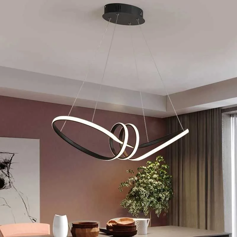 Pakabinamas šviestuvas Toolight šviestuvas LED APP823-CP Juodas
