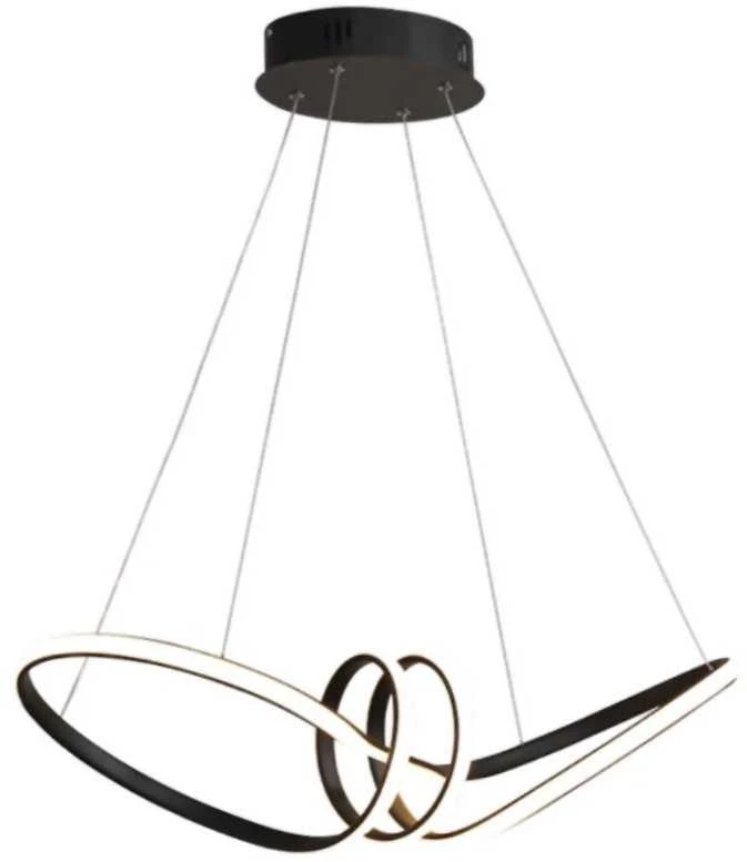 Pakabinamas šviestuvas Toolight šviestuvas LED APP823-CP Juodas