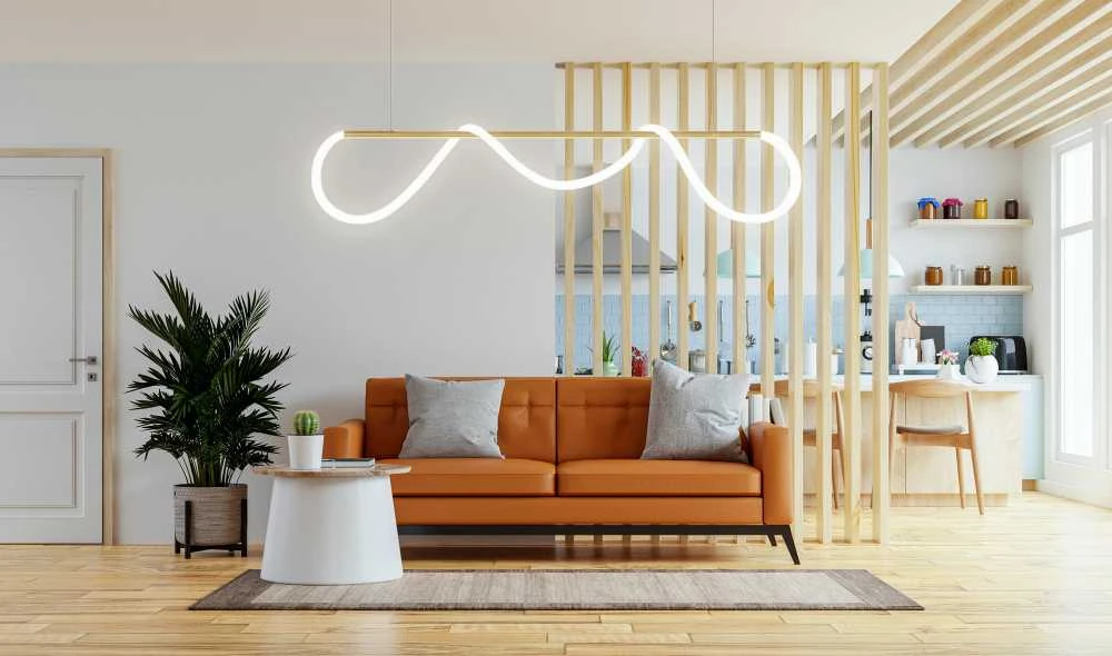 Pakabinamas šviestuvas Toolight šviestuvas LED APP854-CP Long Gold