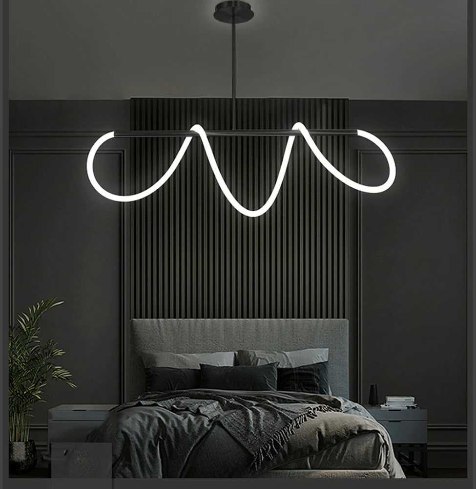Pakabinamas šviestuvas Toolight šviestuvas LED APP856-CP Juodas