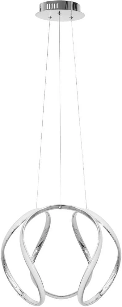 Pakabinamas šviestuvas Toolight Šviestuvas LED + nuotolinio valdymo pultas chrominis APP385-CP