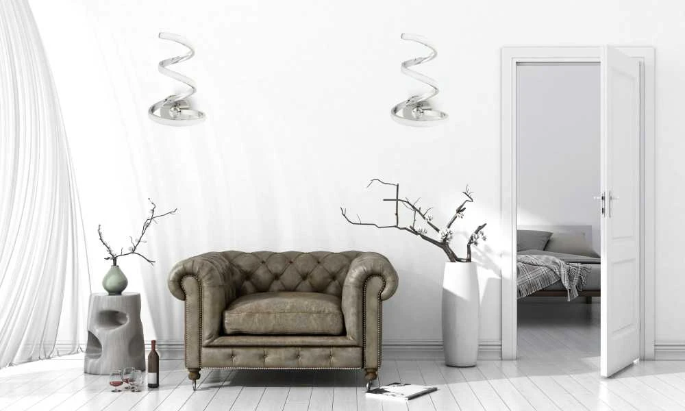 Sieninis šviestuvas Toolight Šviestuvas LED SPRING UP APP831-W CHROME
