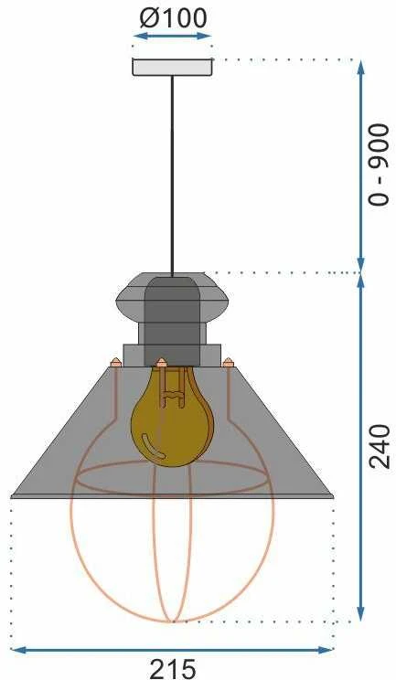 Pakabinamas šviestuvas Toolight Šviestuvas lubinė LINZ Baltas APP103-1CP